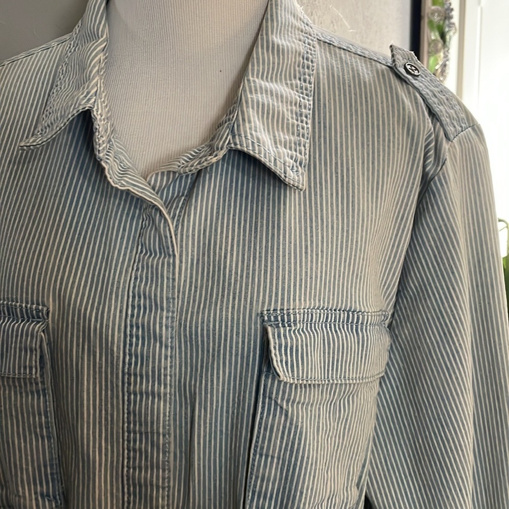 Universal Thread Stretch Denim Jacket - image 2